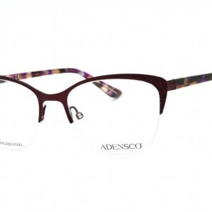 Adensco AD 241 MATTE PLUM/Clear demo lens 0U7I 00 50-17-135 MM