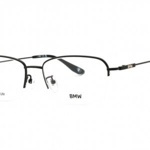 BMW BW5068-H matte black/clear demo lens 002 56-18-145 MM
