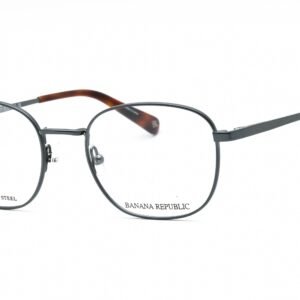 Banana Republic BR 117 MTGREY BLUE/Clear demo lens 08HT 00 50-19-145 MM