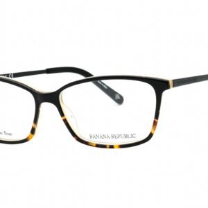 Banana Republic CATE/N BLK HAVANA/Clear demo lens 0WR7 00 53-14-135 MM