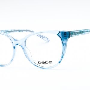 Bebe BB5208 BLUE ANIMAL/Clear Demo Lens 422 52-17-0 MM