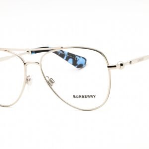 Burberry 0BE1386 Silver/clear demo lens 1005 55-15-145 MM