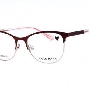 COLE HAAN CH5051 BURGUNDY/Clear Demo Lens 604 53-17-0 MM