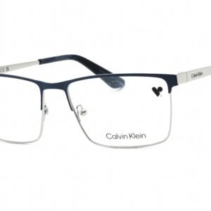 Calvin Klein CK22102 BLUE/ GUNMETAL/Clear demo lens 460 57-17-145 MM