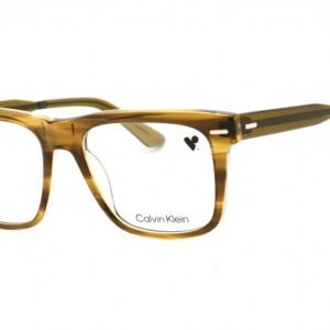 Calvin Klein CK22538 STRIPED OLIVE/Clear demo lens 317 55-18-145 MM