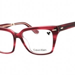 Calvin Klein CK22539 BURGUNDY HAVANA/Clear demo lens 609 54-16-140 MM