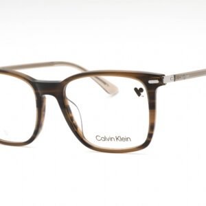 Calvin Klein CK22541 STRIPED OLIVE/Clear demo lens 317 55-19-145 MM