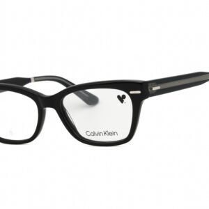 Calvin Klein CK23512 BLACK/clear demo lens 001 52-16-140 MM