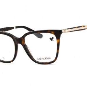 Calvin Klein CK23513 DARK HAVANA/Clear demo lens 235 54-17-140 MM