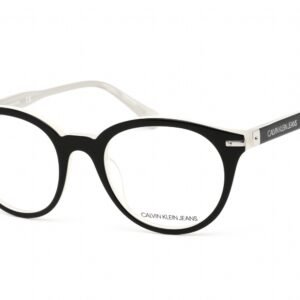 Calvin Klein Jeans CKJ20513 BLACK/MILKY WHITE/Clear demo lens 073 50-20-0 MM