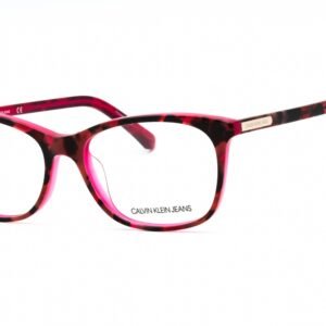 Calvin Klein Jeans CKJ303 PINK TORTOISE/Clear Demo Lens 624 53-16-0 MM