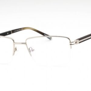 Charriol PC75117 Shiny Silver/Khaki Horn / Clear Lens C02 56-19-145 MM