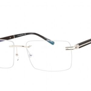 Charriol PC75118 Shiny Silver/Grey Horn / Clear Lens C02 58-18-145 MM