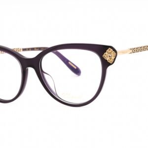 Chopard VCH332S SHINY TRANSPARENT PURPLE/Clear demo lens 06LA 54-16-140 MM