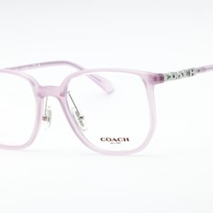 Coach 0HC6240D Frosted Pearly Purple/Clear demo lens 5696 54-19-150 MM