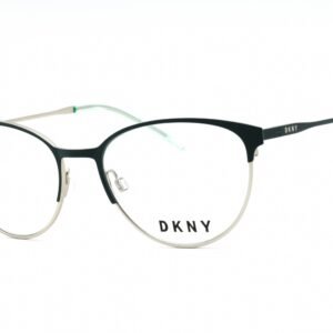 DKNY DK1030 TEAL / SILVER/Clear demo lens 430 52-17-135 MM