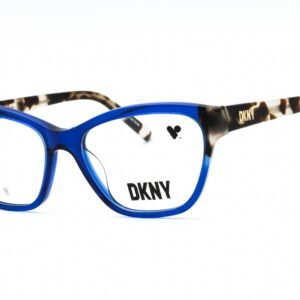 DKNY DK5057 COBALT/BONE TORTOISE/Clear demo lens 425 53-16-140 MM