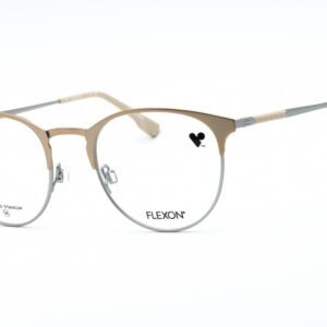 Flexon FLEXON E1133 MATTE LIGHT GOLD/Clear demo lens 712 49-21-145 MM