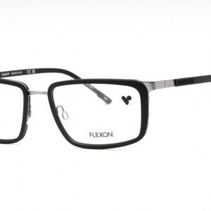 Flexon FLEXON E1138 MATTE BLACK/GUNMETAL/Clear demo lens 002 56-18-150 MM