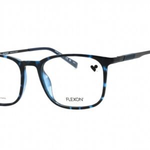 Flexon FLEXON EP8017 NAVY TORTOISE/Clear demo lens 462 54-19-145 MM