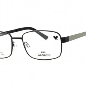 Genesis G4041 BLACK/Clear demo lens 001 56-18-145 MM