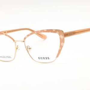 Guess GU50122 beige/other/clear demo lens 059 54-16-145 MM