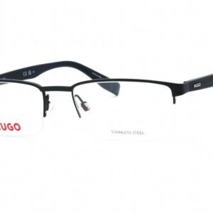 HUGO HG 0324 MT BLUE WOOD/Clear demo lens 02WF 00 55-19-145 MM