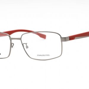 Hugo Boss BOSS 1470/F MT DK RUTHENIUM/Clear demo lens 0R80 00 57-17-150 MM