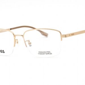 Hugo Boss BOSS 1474/F Matte Gold / Clear Lens 0AOZ 00 55-17-145 MM
