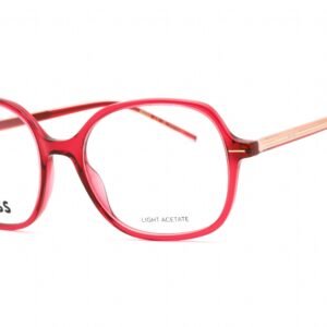 Hugo Boss BOSS 1525 BURGUNDY / Clear demo lens 0LHF 00 51-17-140 MM