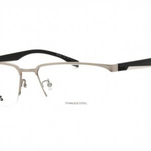 Hugo Boss BOSS 1543/F MT RUTHENIUM/Clear demo lens 0R81 00 57-17-150 MM