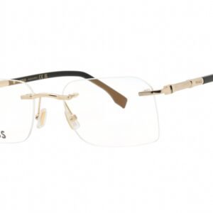 Hugo Boss BOSS 1551/A Gold/Black/Clear demo lens 0RHL 00 54-20-145 MM
