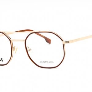 Hugo Boss BOSS 1632 Gold Brown Havana/Clear demo lens 00NR 00 50-22-145 MM