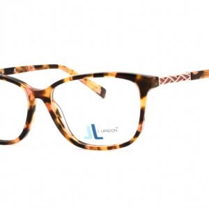 J. Landon JL5004 blonde havana/clear demo lens 053 55-14-140 MM