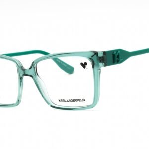 KARL LAGERFELD KL6110 GREEN/Clear demo lens 300 54-16-140 MM