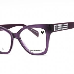 KARL LAGERFELD KL6150 VIOLET/Clear demo lens 541 53-17-140 MM