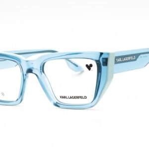 KARL LAGERFELD KL6153 AZURE/clear demo lens 450 52-19-140 MM
