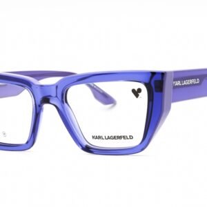 KARL LAGERFELD KL6153 VIOLET/clear demo lens 541 52-19-140 MM