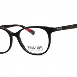 Kenneth Cole Reaction KC0900 shiny black/clear demo lens 001 53-16-140 MM