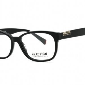 Kenneth Cole Reaction KC0942 shiny black/clear demo lens 001 54-15-145 MM