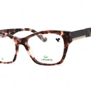 Lacoste L2919 ROSE HAVANA/Clear demo lens 610 54-17-140 MM