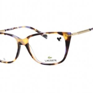 Lacoste L2939 HAVANA PURPLE/Clear demo lens 219 54-15-140 MM