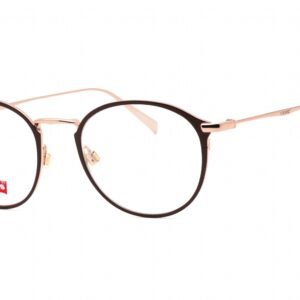 Levis LV 5001 MT BURG GD/Clear demo lens 0E28 00 50-20-145 MM