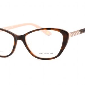 Liz Claiborne L 458 HVN PEACH/Clear demo lens 0HMV 00 51-18-135 MM