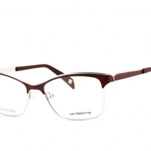 Liz Claiborne L 635 Matte Bursil / Clear Lens 0126 00 53-16-135 MM
