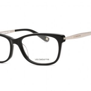 Liz Claiborne L 637 Black / Clear Lens 0807 00 52-16-130 MM