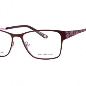 Liz Claiborne L 665 PLUM/Clear demo lens 00T7 00 52-16-135 MM