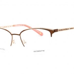Liz Claiborne L 673 Brown / Clear Lens 009Q 00 53-17-140 MM