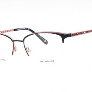 Liz Claiborne L 673 SMTT NAVY/Clear demo lens 0E8W 00 53-17-140 MM