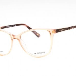 Liz Claiborne L 676 PEACH/Clear demo lens 0733 00 53-16-140 MM